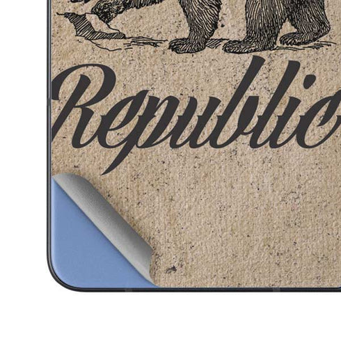 Cali Republic Vintage Galaxy Z Fold5 5G Skin